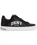 Женские кроссовки Abeni Arch Raffia Logo Low-Top DKNY, черный - фото 6