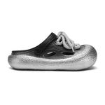 Клоги унисекс OUBT, серебро - фото 3