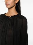 Forte Forte блузка со сборками, черный - фото 5