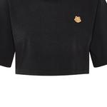 Топ укороченный женский Kenzo Classic Tiger Head, черный - фото 6