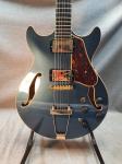 Электрогитара Ibanez Artcore Expressionist AMH90-PBM Prussian Blue Metallic - фото 2