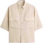 Мужская рубашка Sand ZARA, Sand - фото 3