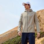Mizuno Унисекс куртка софтшелл, Light Khaki - фото 4