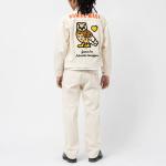 Куртка natural denim work jacket 'white' Human Made, белый - фото 4