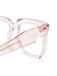 Prada Eyewear очки в прямоугольной оправе, розовый - фото 3