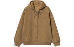 Carhartt WIP Видсвитер с молнией, Brown - фото