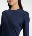 Атласное платье Rotate, Sky Captain - фото 4