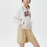 Свитшот женский серый белый GAP - фото 4