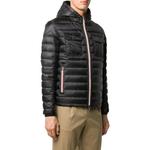 Пуховик мужской черный Moncler - фото 4
