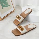 Шлепанцы женские розовые/белые Charles&Keith - фото 4