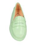 Лоферы Tod'S, светло-зеленый - фото 4