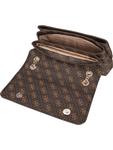 Сумка кросс-боди GUESS Noelle II, Brown/Dark brown - фото 5