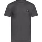 Compass Patch Crewneck T Shirt STONE ISLAND, серый - фото