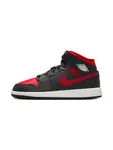 Кроссовки Jordan 1 Mid Black/Summit White/Varsity Jordan Kids, черный - фото 6