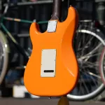 Schecter USA Custom Shop Nick Johnston HSS Атомно-оранжевый Nitro Relic - фото 6