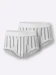 Трусы (2 шт.), цвет Weiß-Gestreift - фото 5