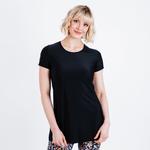 Женская удлиненная туника для плавания Anna Calypsa, черный - фото