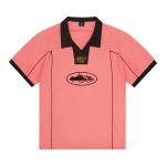 Футбольная майка Corteiz Talismo, розовая - фото