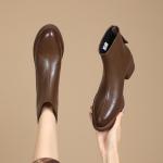 Ботильоны женские Safiya, коричневый - фото 10