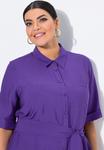 Платье Ulla Popken TEXTURED BELTED , Amethist/Purple - фото 4