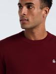 Хлопковый джемпер с круглым вырезом Original Penguin, Cabernet - фото 2