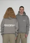 Толстовка с капюшоном Multiply Apparel, Ultimate Grey - фото
