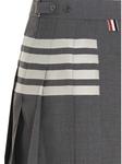 Юбка «4 бар» THOM BROWNE, серый - фото 4