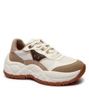 Кеды Armani Exchange, бежевый - фото