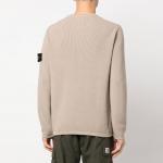 Свитер мужской хаки Stone Island, хаки - фото 3