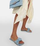 Джинсовые сандалии Musubi Acne Studios, светло-синий - фото 4