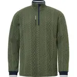 Свитер Abacus Golf Woburn, зеленый - фото