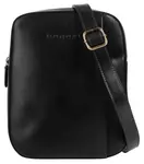 Сумка через плечо bugatti "REMO", натуральная кожа, черный - фото