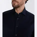 Рубашка узкого кроя Stenströms, синий - фото 3