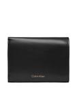 Кошелек Hardware Trifold With Zip Pocket LV04F1116G Calvin Klein, черный - фото 2