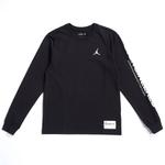 Футболка мужская черная Jordan - фото