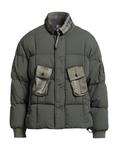 Пуховик C.P. Company, темно-зеленый - фото