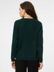 Свитер VERO MODA Lefile, изумрудный - фото 5