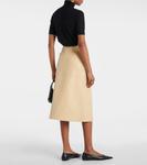 Юбка-карандаш из севрской кожи Joseph, Safari - фото 3