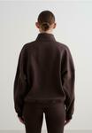 Толстовка aim’n VARSITY HALF ZIP, Brown - фото 3