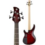 Электробас-гитара Yamaha TRBX604 Dark Red Burst - фото 2