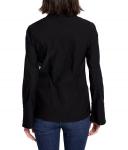 Рубашка NIC+ZOE Polished Wonderstretch Twist Front Shirt, Black Onyx - фото 3