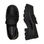 Кожаные лоферы Calvin Klein, черный - фото 3