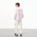 Футболка унисекс HARSH AND CRUEL, белая - фото 10