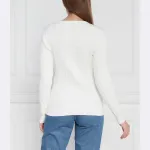 Свитер обычного кроя Gant, белый - фото 3