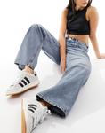 Голубые мешковатые джинсы-бойфренды ASOS DESIGN - фото 2