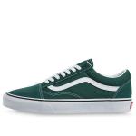 Кроссовки old skool dark green 'green white' Vans, зеленый - фото
