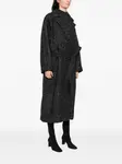 Двубортное пальто Macaria The Row, черный - фото 3