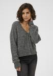 Кардиган Kaffe KAMELANIA CARDIGAN, Dark Grey Melange/Dark Grey - фото