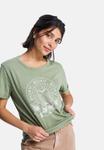 Футболка Roxy Print T-shirt, Green - фото 4