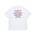 Футболка с принтом логотипа A Bathing APE Aape, серый - фото 8